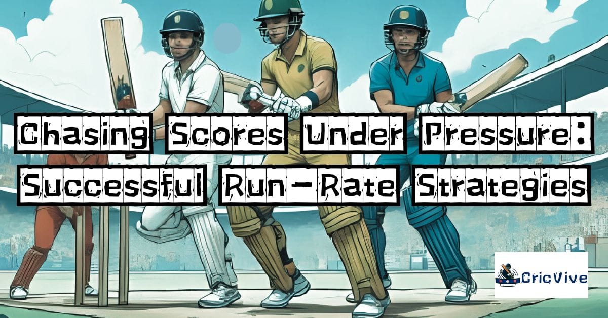 Chasing Scores Under Pressure: Successful Run-Rate Strategies | CricVive